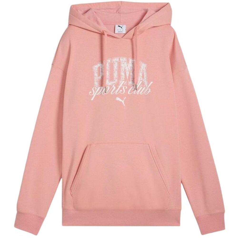 Puma Womens/Ladies Overhead Hoodie / Pink